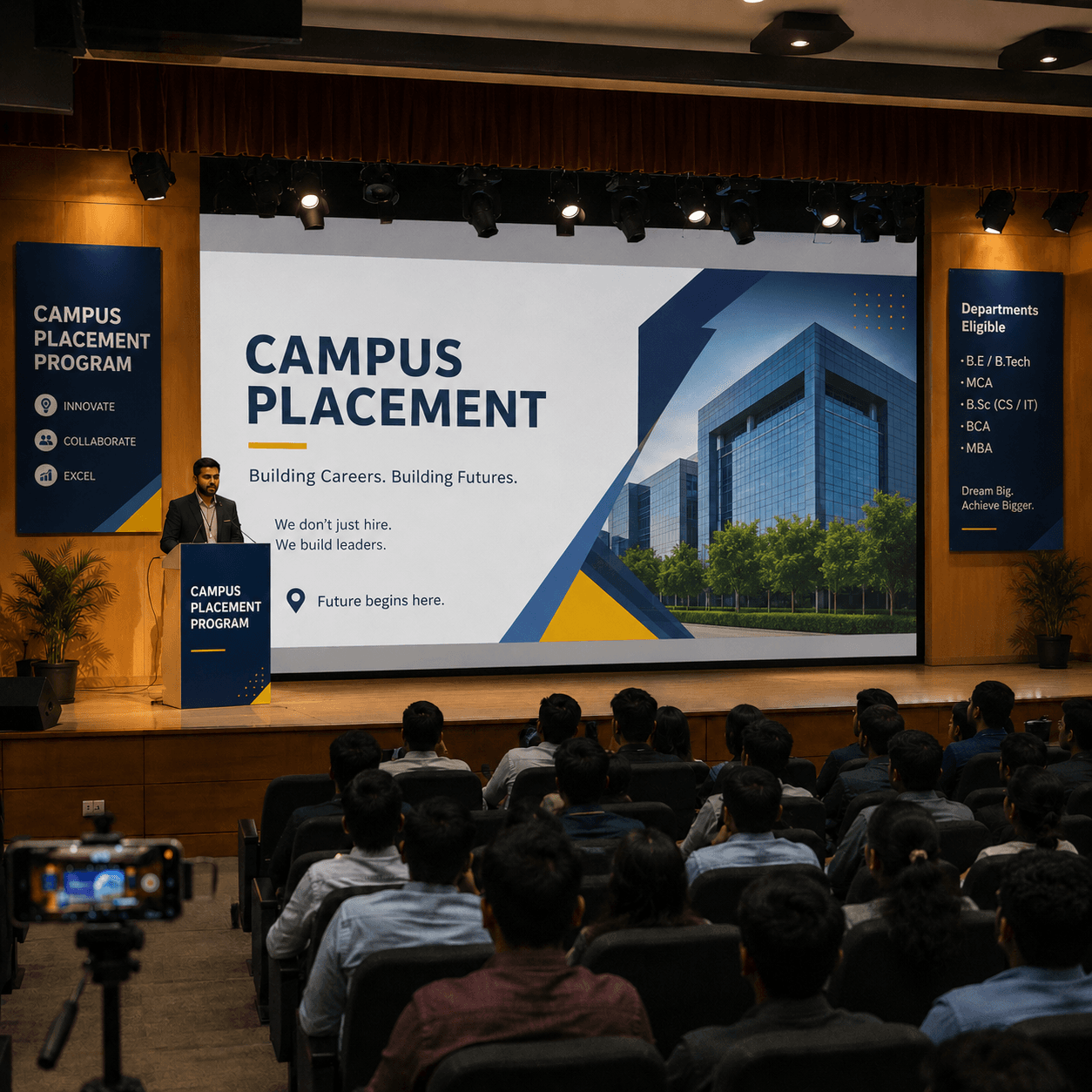 Campus placement day