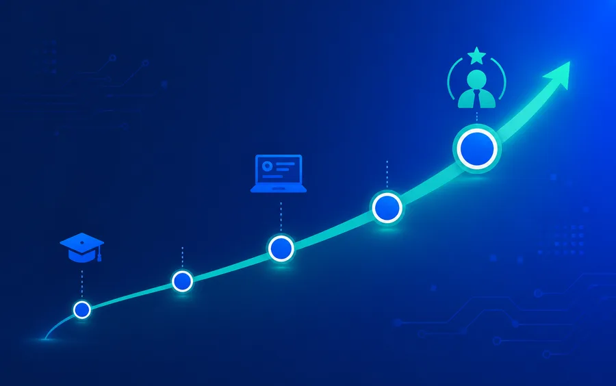 SAP FICO salary growth by experience level in India, and the S/4HANA skills premium